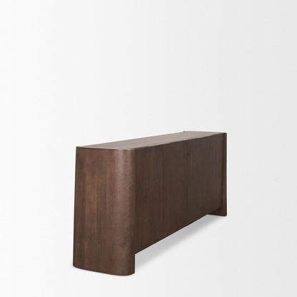 Mercana - Tammar Brown Wood 4-Door Sideboard - 70844 view 5