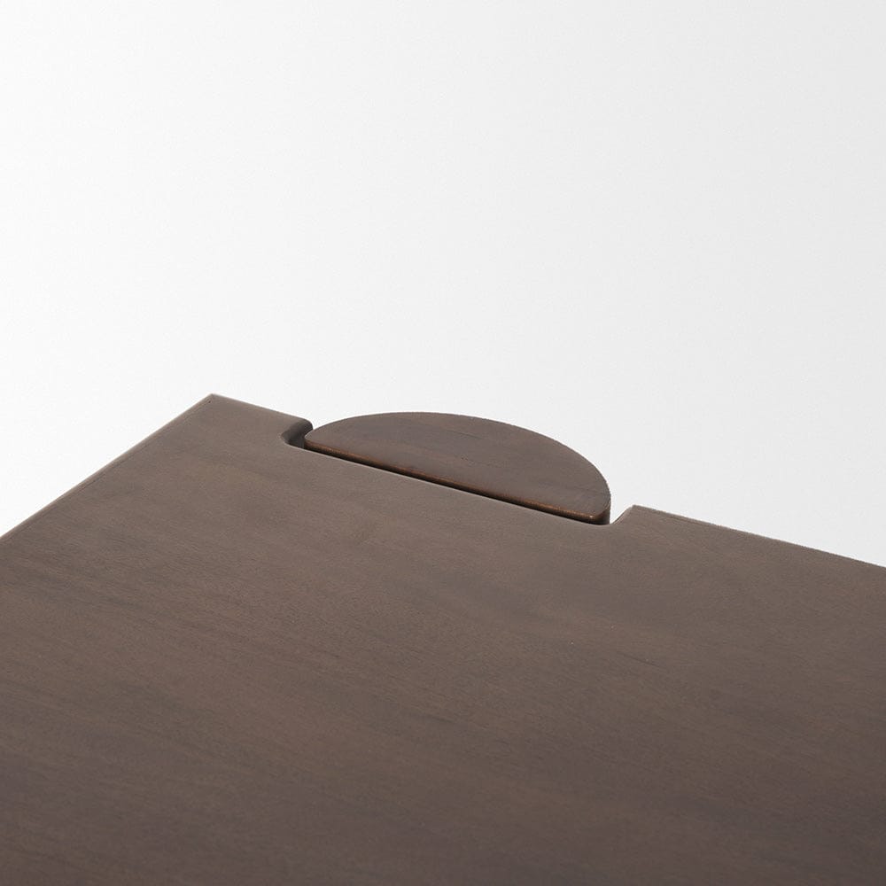 Mercana - Tammar Rectangular Brown Wood w/ Tapered Legs Dining Table - 70843-AB view 5