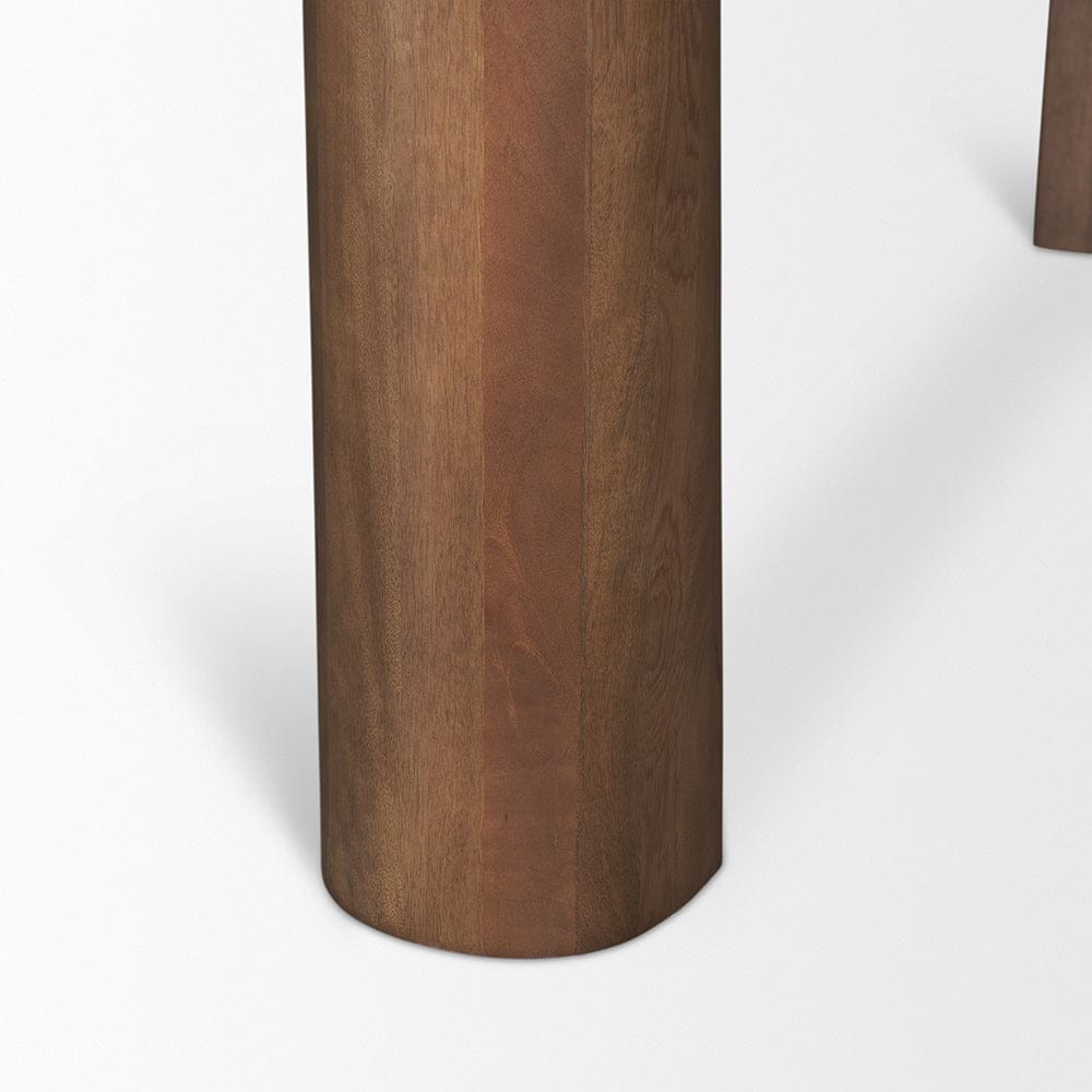Mercana - Tammar Rectangular Brown Wood w/ Tapered Legs Dining Table - 70843-AB view 7