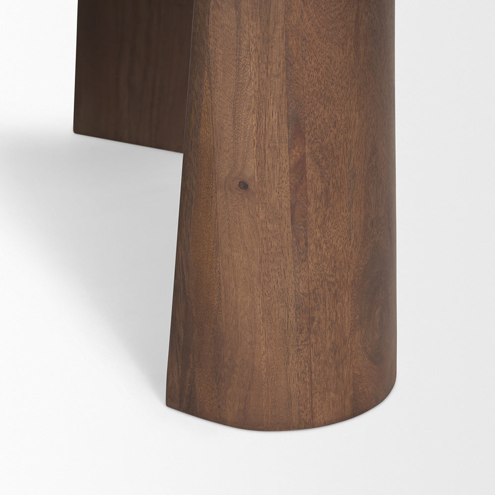 Mercana - Tammar Round Wood w/ Tapered Legs Coffee Table - 70842-AB view 6