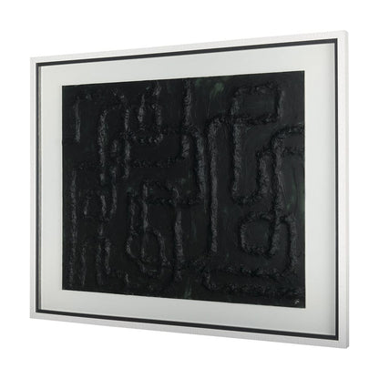 Mercana - Tangled I by Studio M a handmade Original Framed Artwork under Glass - 14961 view 2