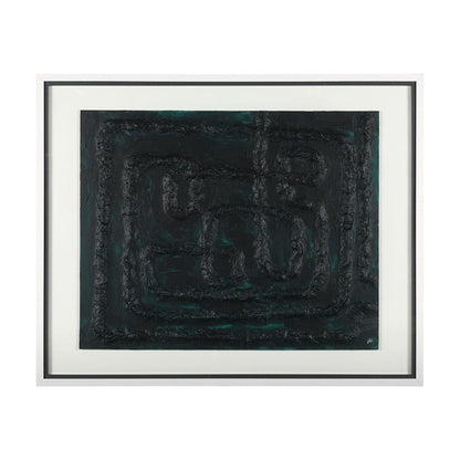 Mercana - Tangled II by Studio M a handmade Original Framed Artwork under Glass - 14962 view 1