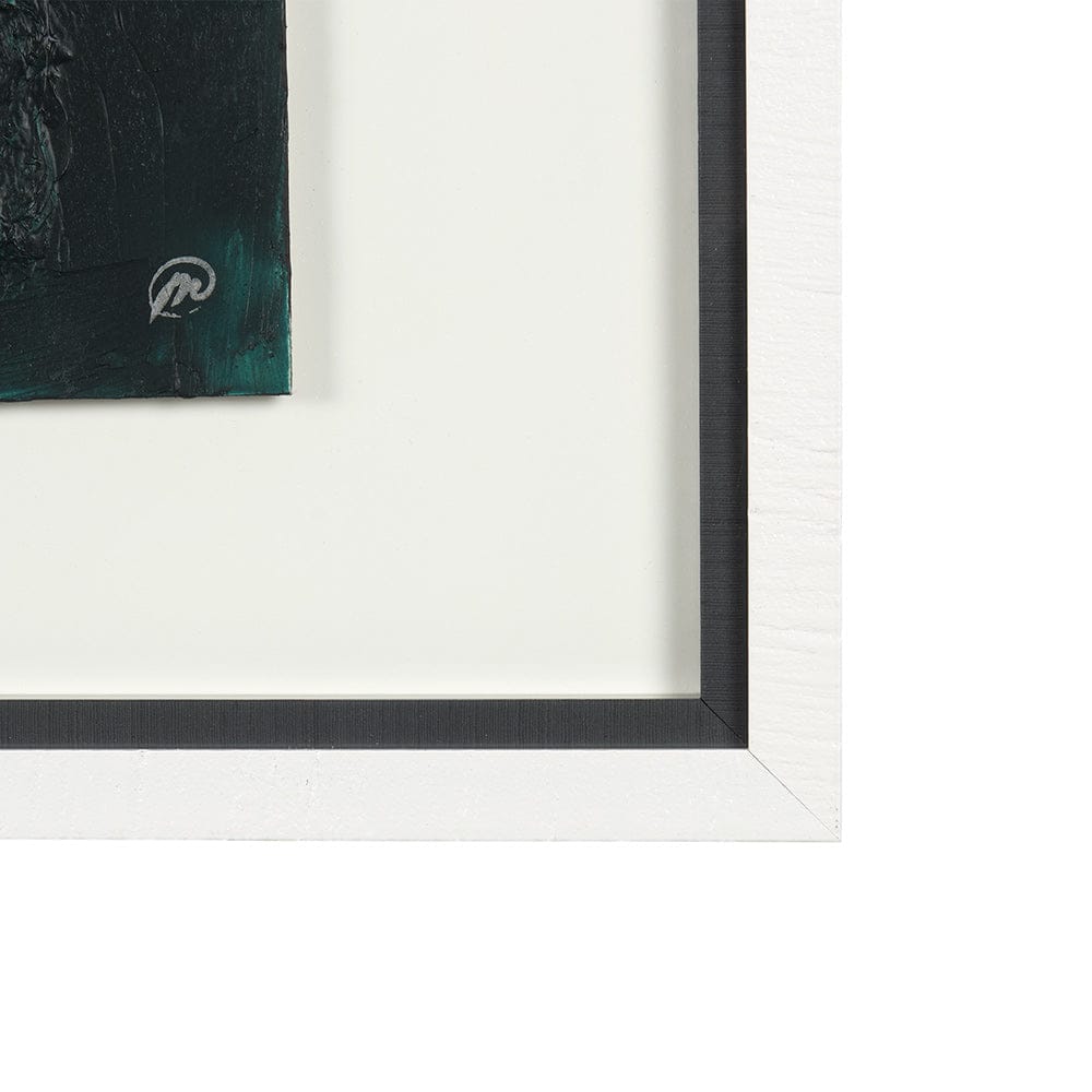 Mercana - Tangled II by Studio M a handmade Original Framed Artwork under Glass - 14962 view 3