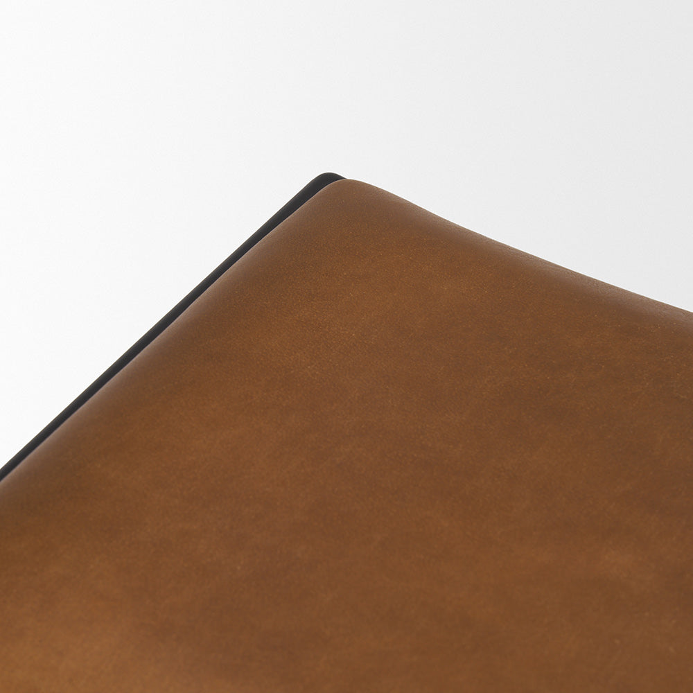 Mercana - Taniel Brown Leather w/ Black Metal Counter Stool - 70820 view 7