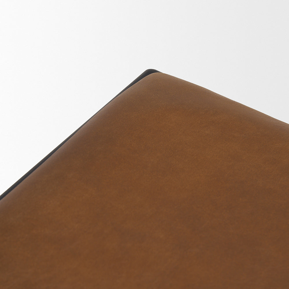 Mercana - Taniel Brown Leather w/ Black Metal Stool - 70819 view 5