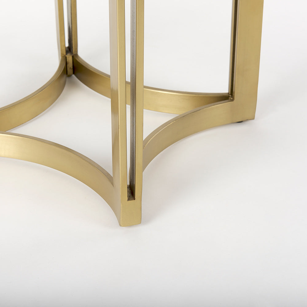 Mercana - Tanner Marble & Gold Metal Bistro Table - 69938-AB_CLOSEOUT view 5