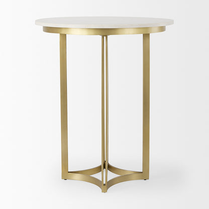 Mercana - Tanner Marble & Gold Metal Bistro Table - 69938-AB_CLOSEOUT view 7