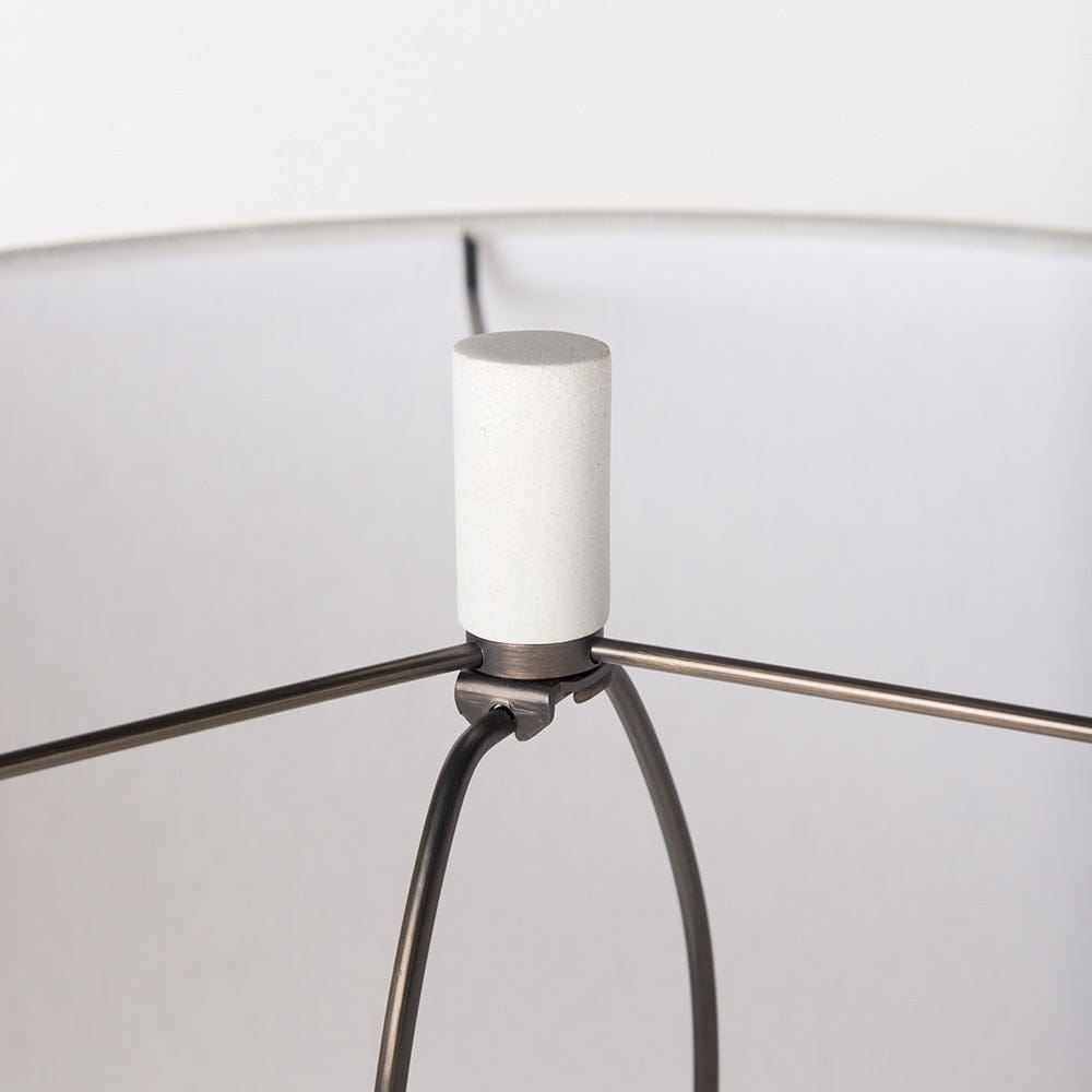 Mercana - Tao 20.0L x 20.0W x 33.0H Cream Base W/White Shade Table Lamp - 69790 view 6