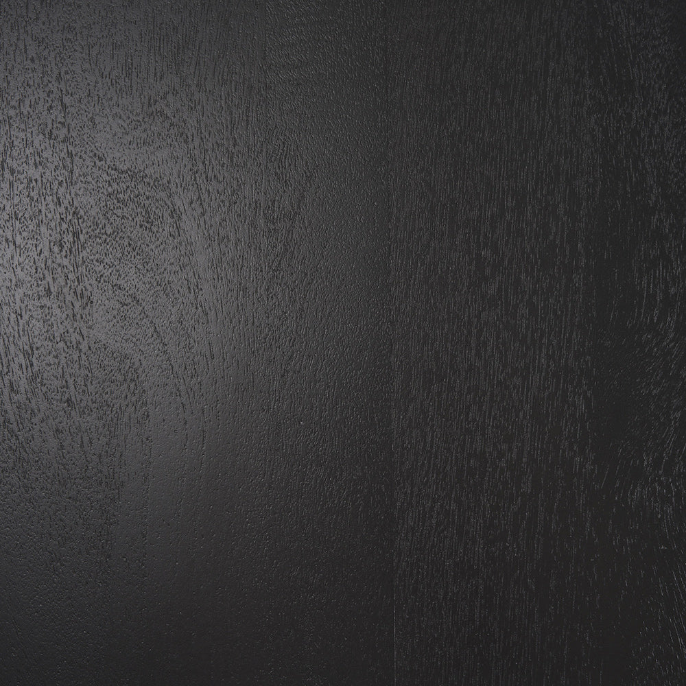 Mercana - Tarro 84" Rectangular Textured Black Wood w/ Geometrical Base Dining Table - 70897 view 8