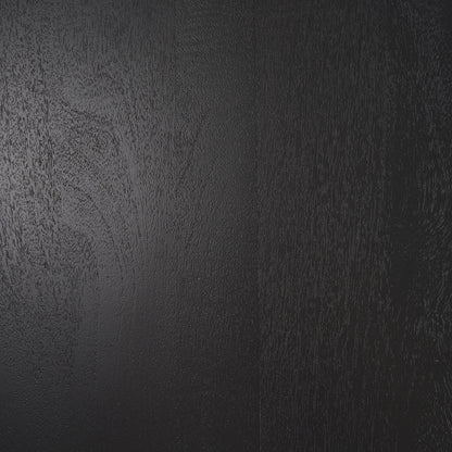 Mercana - Tarro 84" Rectangular Textured Black Wood w/ Geometrical Base Dining Table - 70897 view 8