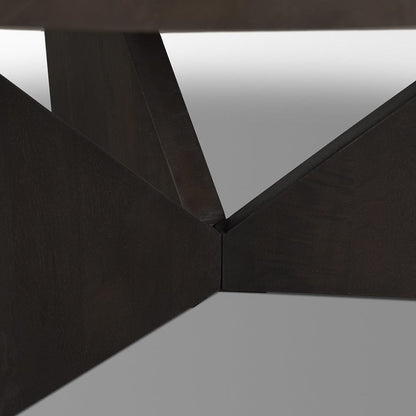 Mercana - Tarro Brown Wood w/ Triangle Legs Coffee Table - 71006 view 7