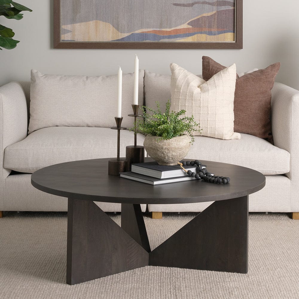 Mercana - Tarro Brown Wood w/ Triangle Legs Coffee Table - 71006 view 10