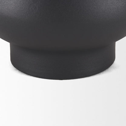 Mercana - Tasya Small Matte Black Metal Vase - 70943 view 7
