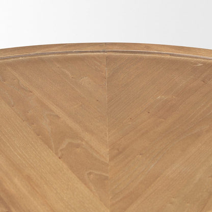 Mercana - Tavi Medium Brown Round Coffee Table - 70859-AB view 4