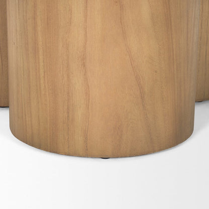 Mercana - Tavi Medium Brown Round Coffee Table - 70859-AB view 7
