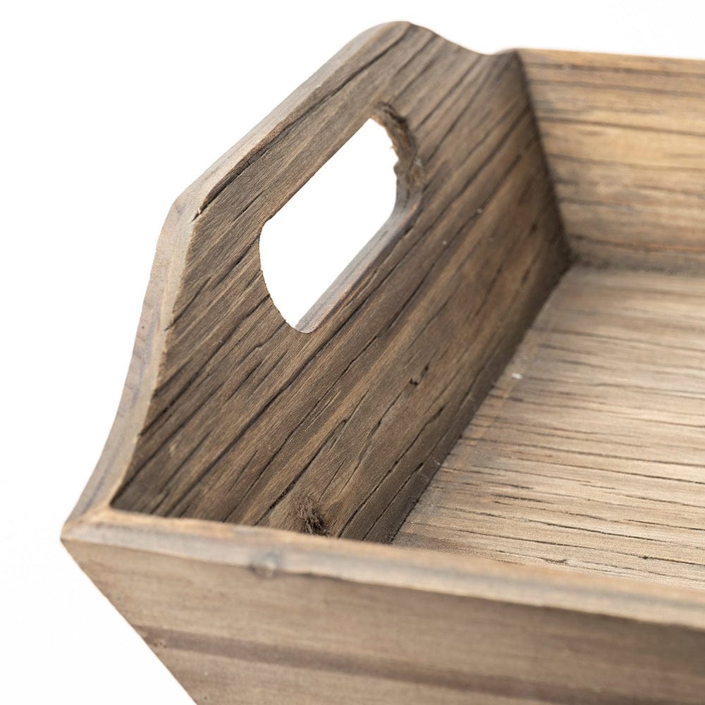 Mercana - Tawny Natural Wooden Trays (Set of 2) - 68961 view 5
