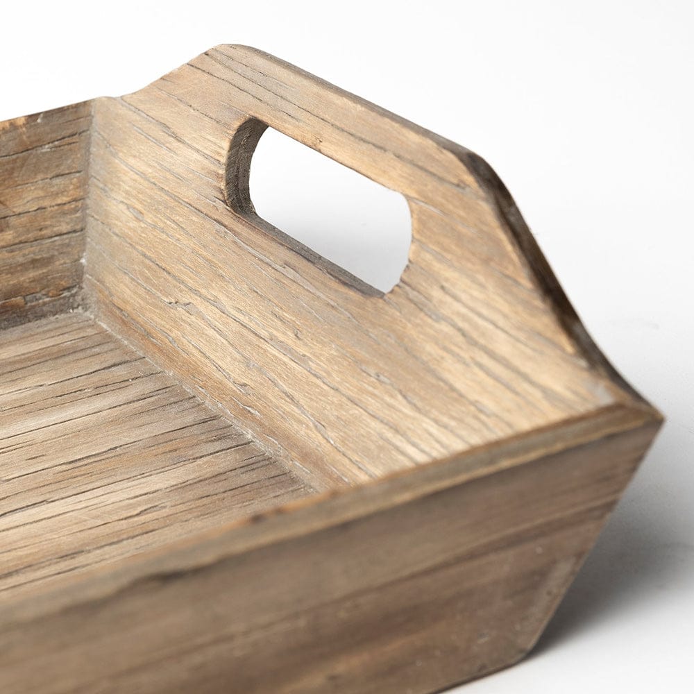 Mercana - Tawny Natural Wooden Trays (Set of 2) - 68961 view 6
