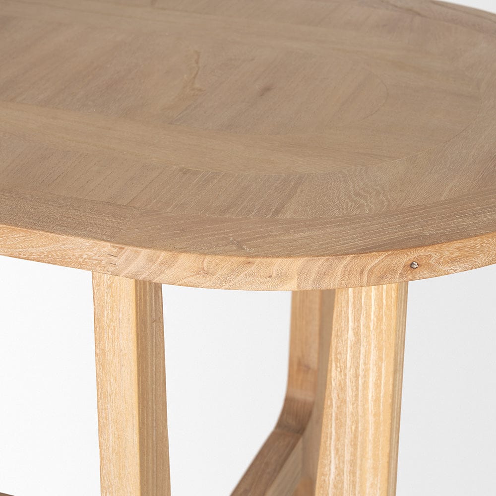 Mercana - Taylin Light Brown Solid Wood Desk - 71004 view 8