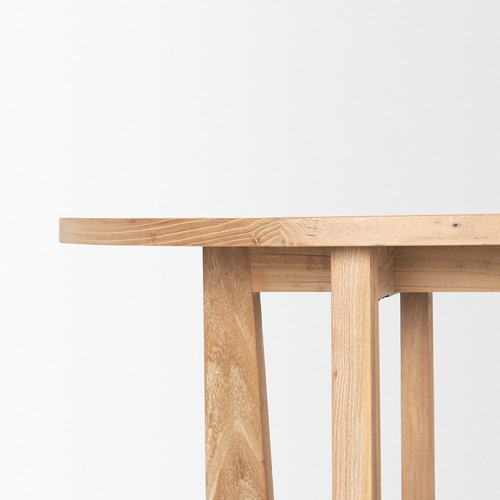 Mercana - Taylin Light Brown Solid Wood Desk - 71004 view 9