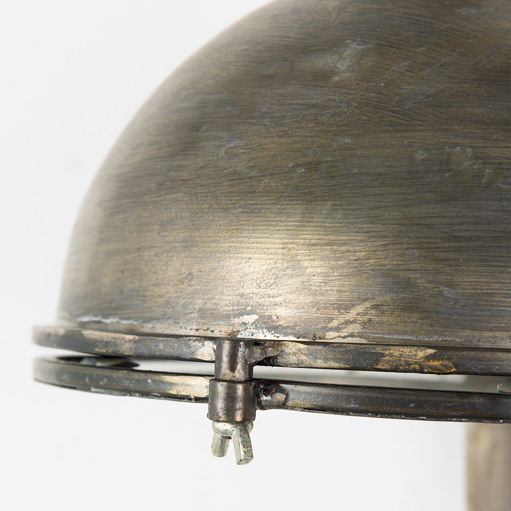 Mercana - Tazb 13L x 11W x 62H Gold Metal Conical Shade Wall Sconce - 69382 view 6