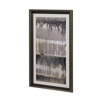 Mercana - Tectonic I by Albena Hristova a Hand Embellished Textured Framed Art Print Matted under Glass - 13160 view 4
