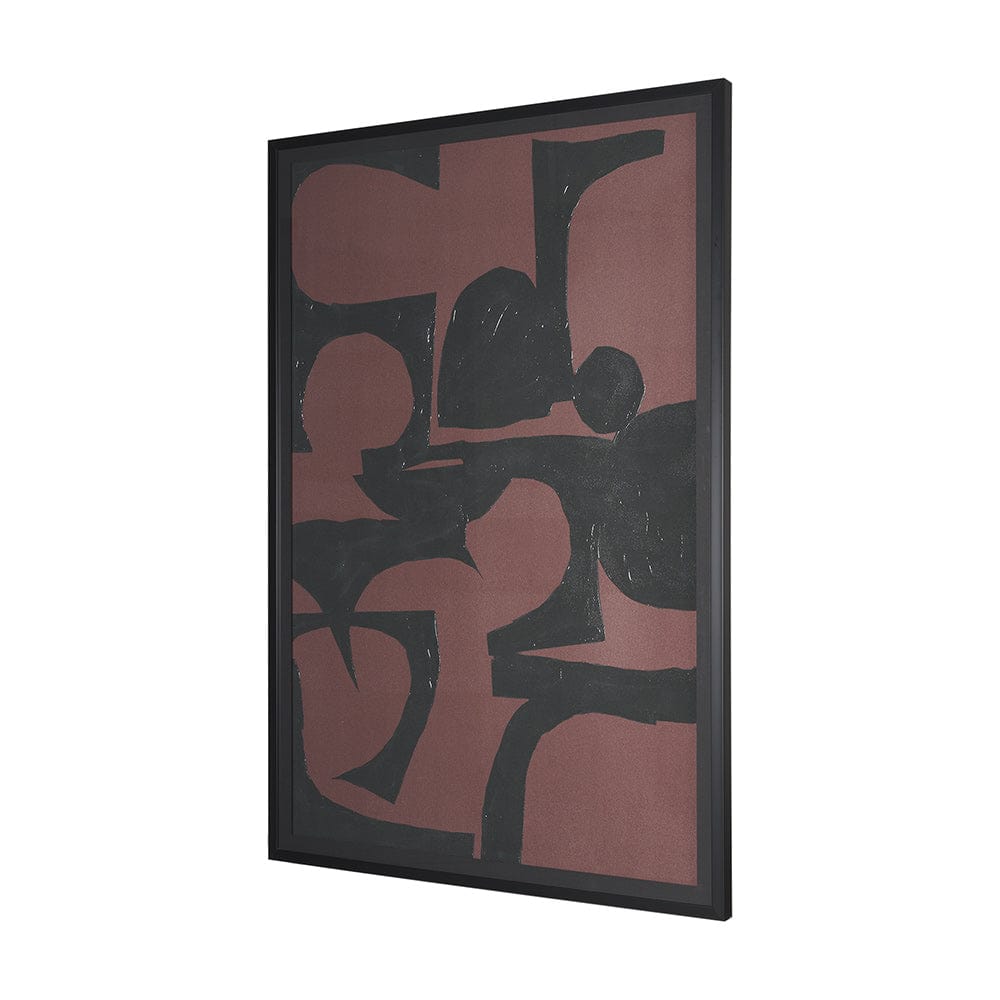 Mercana - Tempelhof by Mercana Studio a Hand Embellished Textured Framed Art Print Matted under Glass - 15081 view 2