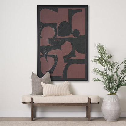 Mercana - Tempelhof by Mercana Studio a Hand Embellished Textured Framed Art Print Matted under Glass - 15081 view 8