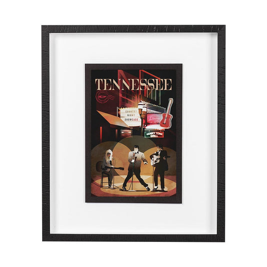 Mercana - Tennessee Go USA M by Mercana Studio a Framed Art Print Matted under Glass - 14159 view 1