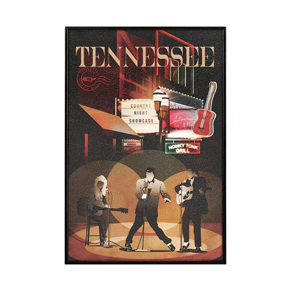 Mercana - Tennessee Go USA SM by Mercana Studio a Hand Embellished Decograph Framed Art Print - 14160 view 1