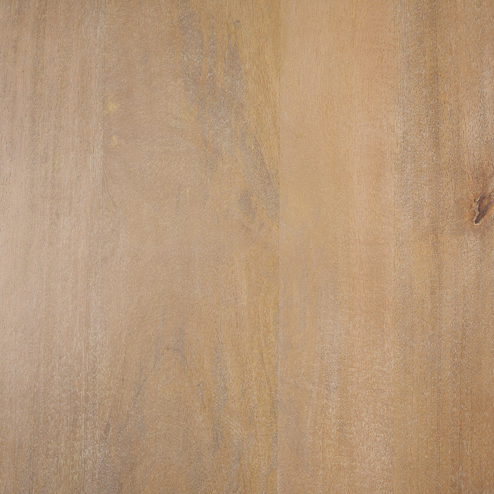 Mercana - Terra 60L x 60W x 30H Light Brown Wood Round Fluted Dining Table - 69874-AB view 2