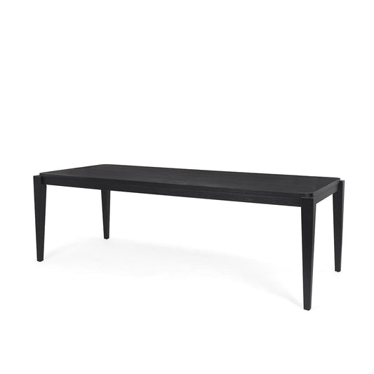 Mercana - Teva Black Wood Rectangular 92" Dining Table - 70862 view 1