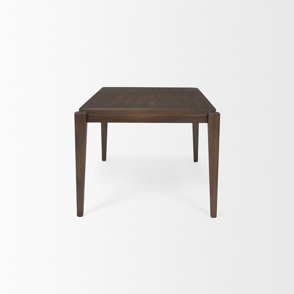 Mercana - Teva Dark Brown Wood Rectangular 72" Dining Table - 70863 view 3