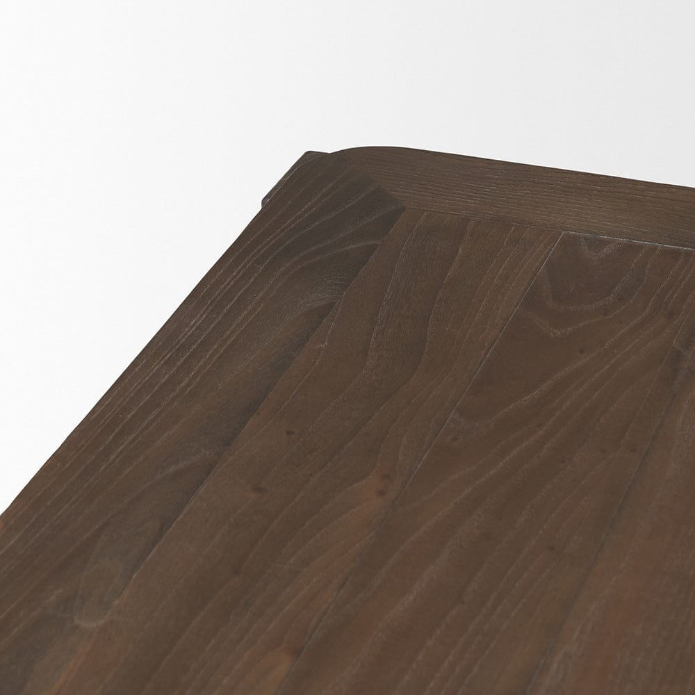Mercana - Teva Dark Brown Wood Rectangular 72" Dining Table - 70863 view 5