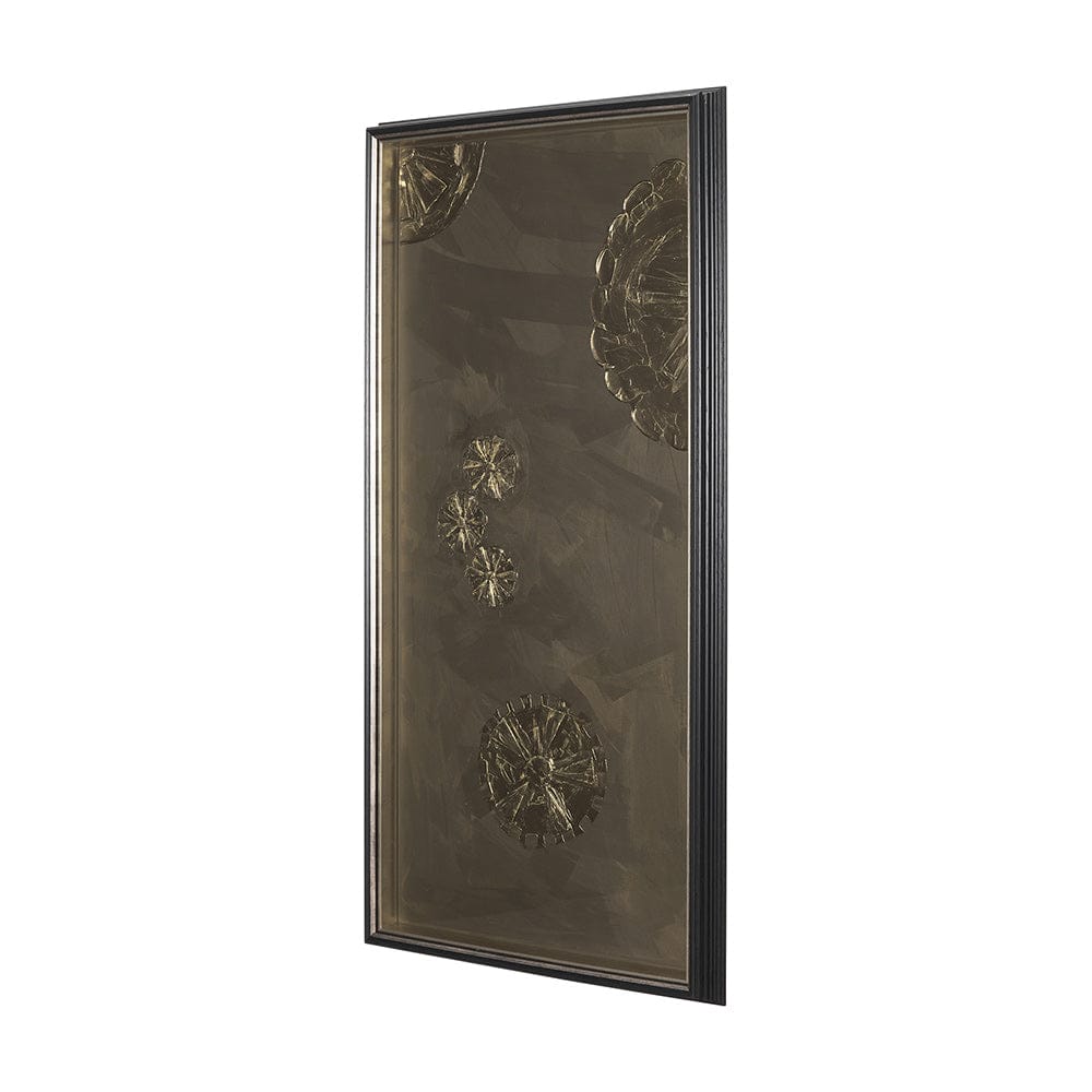 Mercana - The Bronze Spark I by Studio M a handmade Original Framed Artwork under Glass - 14785 view 2