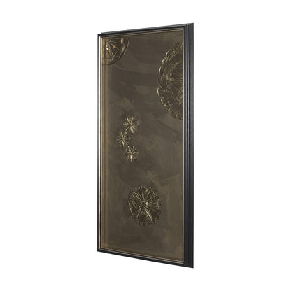 Mercana - The Bronze Spark I by Studio M a handmade Original Framed Artwork under Glass - 14785 view 2
