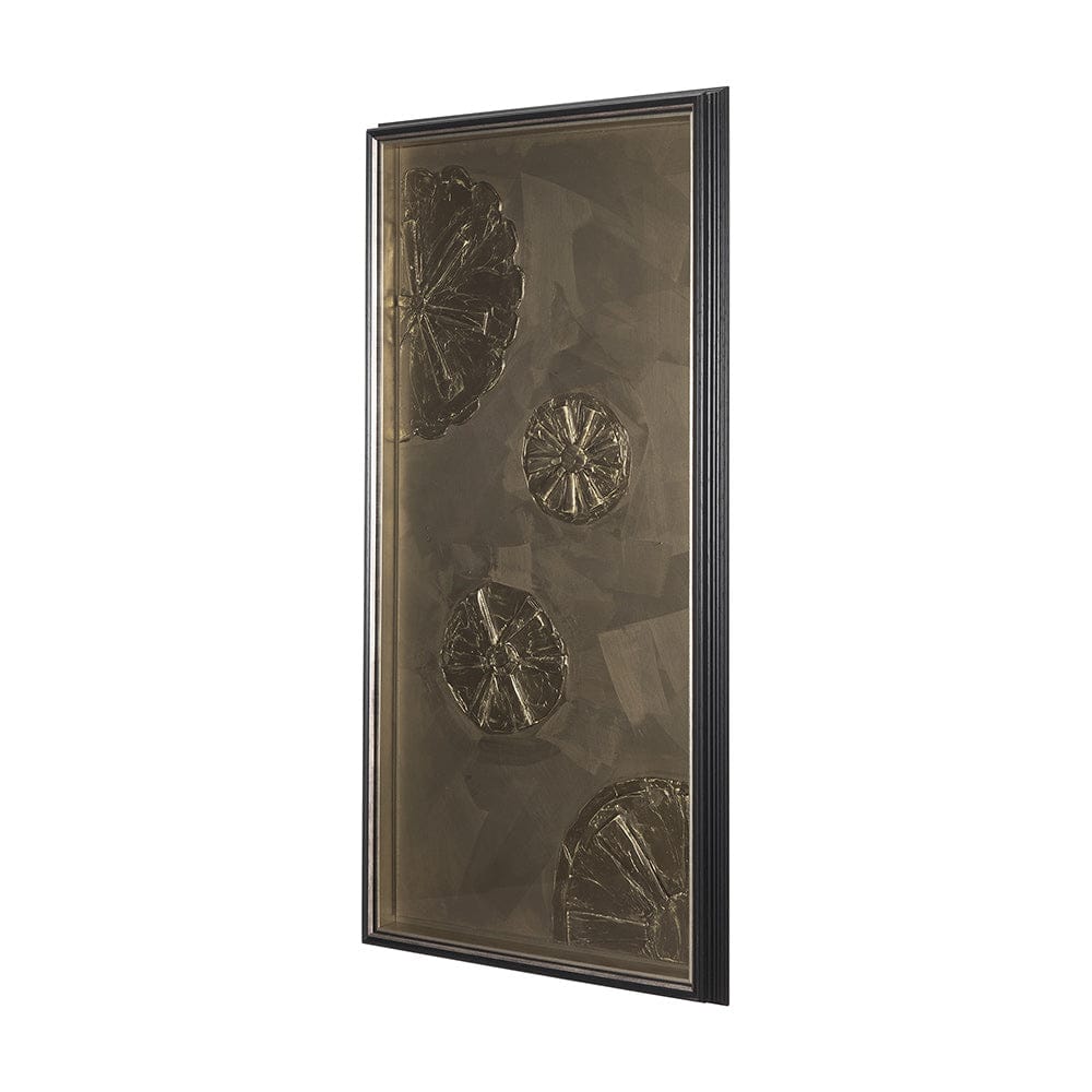 Mercana - The Bronze Spark II by Studio M a handmade Original Framed Artwork under Glass - 14786 view 2
