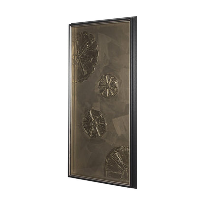 Mercana - The Bronze Spark II by Studio M a handmade Original Framed Artwork under Glass - 14786 view 2