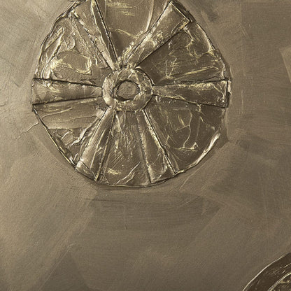 Mercana - The Bronze Spark II by Studio M a handmade Original Framed Artwork under Glass - 14786 view 6