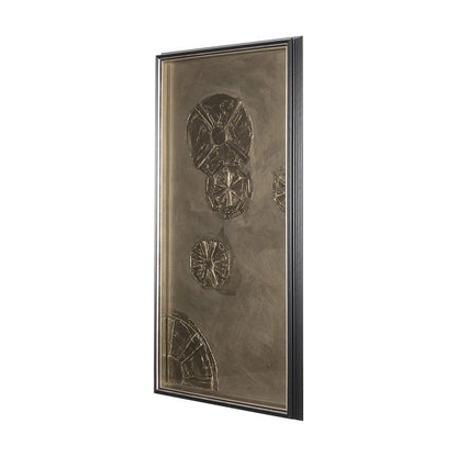 Mercana - The Bronze Spark III by Studio M a handmade Original Framed Artwork under Glass - 14787 view 5