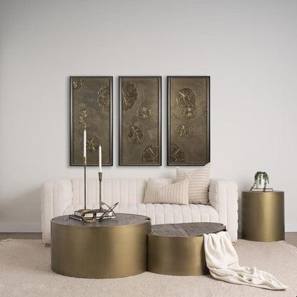 Mercana - The Bronze Spark III by Studio M a handmade Original Framed Artwork under Glass - 14787 view 8