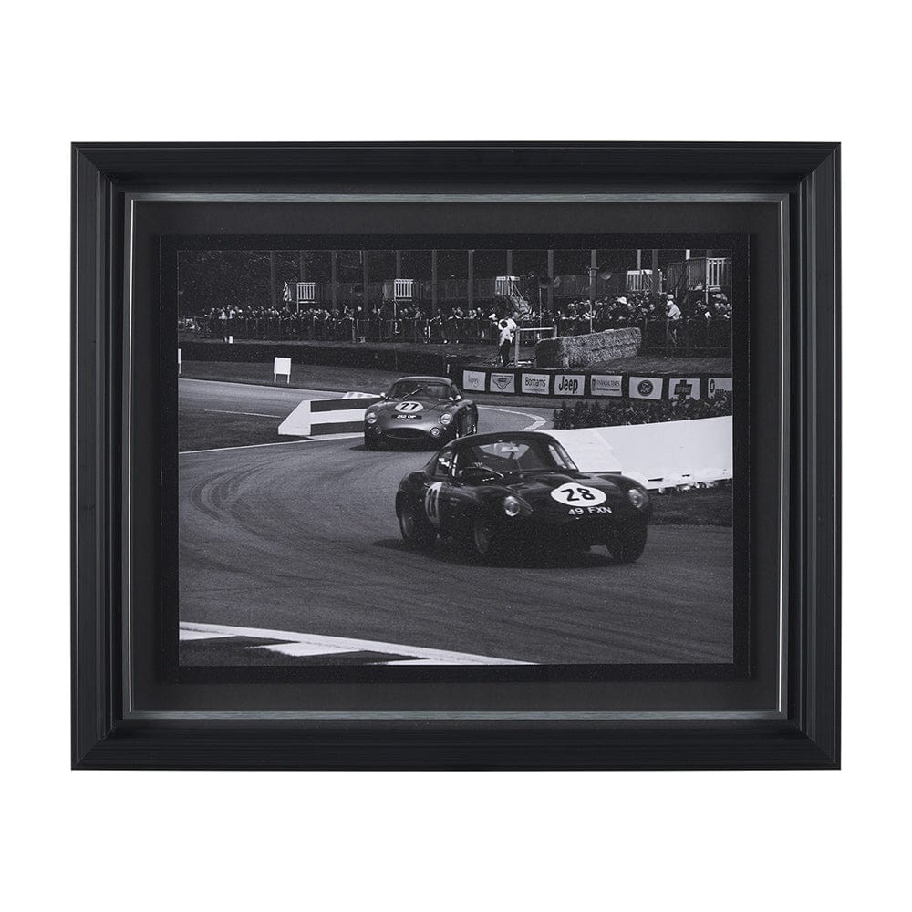 Mercana - The Curve by Ben Wood a Hand Embellished Framed Art Print Matted under Glass - 15729 view 1