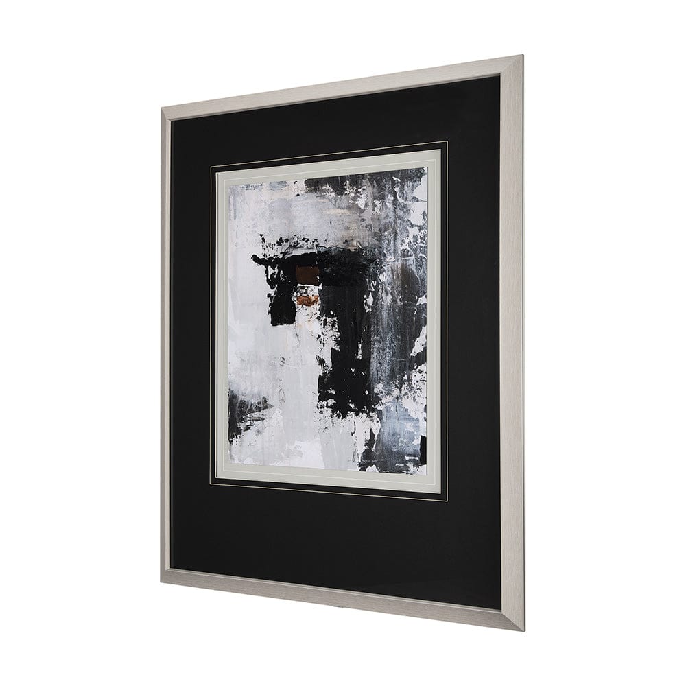 Mercana - The Fog I by Mercana Studio a Hand Embellished Textured Framed Art Print Matted under Glass - 14749 view 3