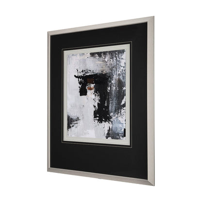 Mercana - The Fog I by Mercana Studio a Hand Embellished Textured Framed Art Print Matted under Glass - 14749 view 3