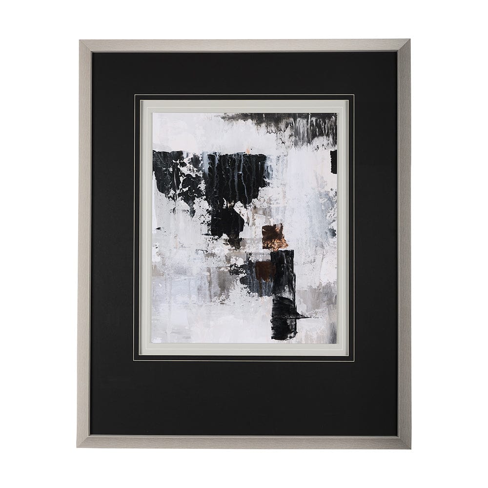 Mercana - The Fog II by Mercana Studio a Hand Embellished Textured Framed Art Print Matted under Glass - 14750 view 1