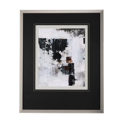 Mercana - The Fog II by Mercana Studio a Hand Embellished Textured Framed Art Print Matted under Glass - 14750 view 1