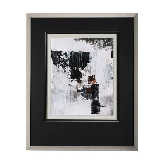Mercana - The Fog II by Mercana Studio a Hand Embellished Textured Framed Art Print Matted under Glass - 14750 view 1
