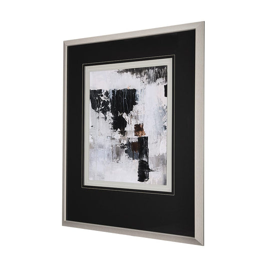 Mercana - The Fog II by Mercana Studio a Hand Embellished Textured Framed Art Print Matted under Glass - 14750 view 2