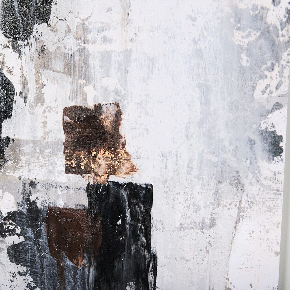 Mercana - The Fog II by Mercana Studio a Hand Embellished Textured Framed Art Print Matted under Glass - 14750 view 7
