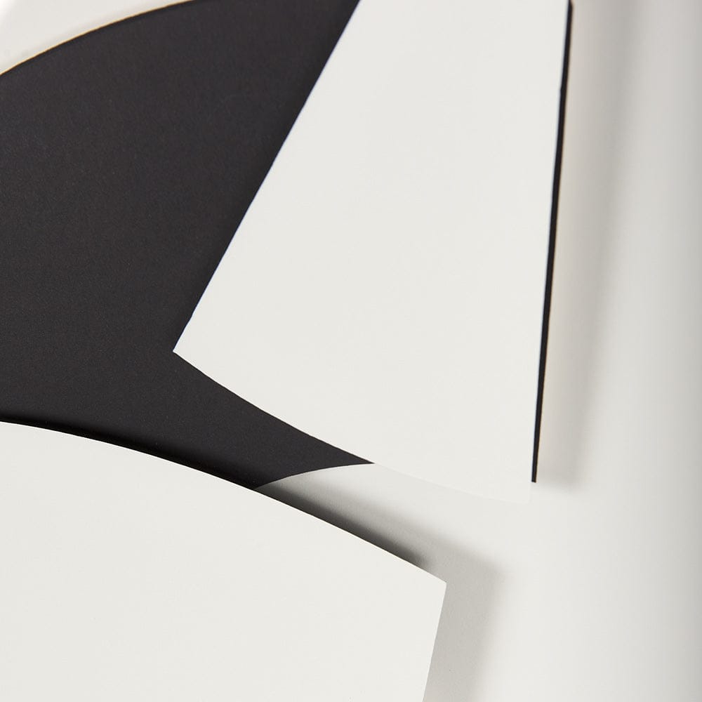 Mercana - The Fold Paper II by Studio M a handmade Original Framed Artwork under Glass - 14694 view 7