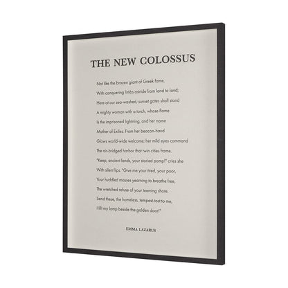Mercana - The New Colossus by Mercana Studio a Hand Embellished Framed Art Print Matted under Glass - 15550 view 2